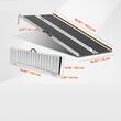 Rampa portabila si pliabila din Aluminiu, dimensiune 152.2 x 73.7 x 5.1 cm, cu manere pentru transport