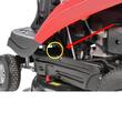 Mini tractoras pentru gazon GeoTech, 6.7 CP 3000 rpm, Inaltime taiere 35-75 mm, Pornire electrica, 5 viteze, Diametru 61 cm