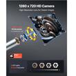 Camera endoscop cu ecran articulat 360°, Zoom 8X, ecran IPS HD de 4.5", lentilă ultra subțire 3.9 mm, IP67, cablu 1.5 m