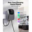 Statie de incarcare vehicule electrice, 7 kW, Lungime 5 m, Monofazat, Tip 2, curent 32 A, IP65, WiFi, control prin aplicatie