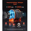 Ventilator pentru tubulatura cu control inteligent, 10 viteze, 25 W, diametru 101.6 mm, 349 m³/h, functionare silentioasa 27 dB, senzor temperatura si umiditate