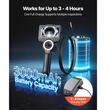 Camera endoscop cu ecran articulat 360°, Zoom 8X, ecran IPS HD de 4.5", lentilă ultra subțire 3.9 mm, IP67, cablu 1.5 m