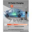 Statie de incarcare vehicule electrice, 7 kW, Lungime 5 m, Monofazat, Tip 2, curent 32 A, IP65, WiFi, control prin aplicatie