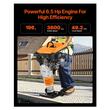 Mai compactor 6.5 CP, viteza 15 m/min, Forta de impact Forta de impact 1362 kg/m², Motor benzina 4 timpi