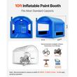 Cabina de vopsit gonflabila, 3 x 2.6 x 2.6 m, 1 x suflanta 550 W, Impermeabila, PVC