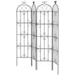 Set 4 suporturi pentru plante agatatoare, 51 x 220 cm, Otel, Diametru teava 10 mm
