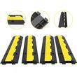 Set 4 Limitatoare de viteza cu protectie cabluri, max 5 tone/axa, 101 x 24.5 x 5 cm, 2 canale