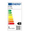 Aplica led pentru scari, 50 lm, 3 W, Lumina neutra, 230 x 80 x 28 mm, Negru