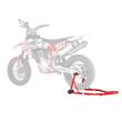 Suport roata spate motocicleta max 360 kg, Otel, Latime reglabila, 770 x 540 x 350 mm