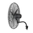 Ventilator oscilant de perete, Functie pulverizare, IP44, Industrial, diametru 760 mm, Metal, 115 W, 3 viteze