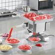 Masina electrica de tocat si feliat carne 3in1, Profesionala, lame inox, 700W, Accesoriu carnati, Capacitate 5 kg/min, nr.12