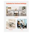 Masa rotunda de bucatarie Vivatechnix MDF/Otel, 1200x1200x750 mm, Gri, 2-4 persoane