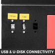 Masina de gravat si taiat cu laser 60 W, Zona lucru 70x 50 cm, max 20 mm, USB 2.0, Viteza maxima 500 mm/s