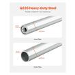 Suport de perete pentru 4 anvelope R14-R20 inch, Reglabil in latime 787-1440 mm, max 181 kg