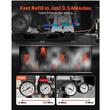 Compresor de aer cu transmisie prin curea, Portabil, 3 kW, 226 l/min, 6.2 Bar, presiune max 10 Bar, Rezervor 100 l