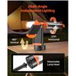 Lampa de lucru cu acumulator si trepied detasabil, IP65, 8 Ah, Luminozitate 2200 lm, 3000K-6500K, inaltime reglabila, unghiuri multiple