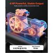 Compresor de aer cu transmisie prin curea, Portabil, 3 kW, 226 l/min, 6.2 Bar, presiune max 10 Bar, Rezervor 100 l
