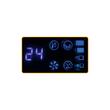 Aeroterma de perete cu telecomanda, 2 trepte de incalzire 1100  / 2200 W, dimensiune 65 x 25 x 15 cm