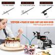 Set Aerograf multifunctional cu compresor, 3 x pistoale duza 0.2, 0.3, 0.8 mm, 18-23 l/min, 3-4 Bar, 47 dB, 120 W