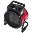Aeroterma ceramica 2 trepte de putere 1000 W / 2400 W, Termostat, Lungime cablu de alimentare 1.73 m