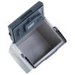 Lada frigorifica electrica 28 litri, 12 V DC, 220 V AC, dimensiune 43.5 x 39.6 x 29.7 cm