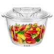 Tocator fructe/legume 800 W, 4 x lame, Bol sticla 1 l
