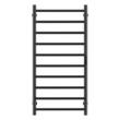 Uscator electric pentru prosoape, Inox, fixare perete, IPX5, 1000 x 500 x 102 mm, 10 elementi, temporizator, LCD, Negru