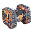 Kit Tanc cu telecomanda, Transformer 5in1, 554 piese, 2 x baterii Lithiu, iOS si Android