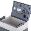 Lada frigorifica electrica 28 litri, 12 V DC, 220 V AC, dimensiune 43.5 x 39.6 x 29.7 cm