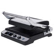 Grill electric Adler Inox 2000 W, suprafata striata/neteda, 36.5 x 36 x 14 cm