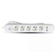 Prelungitor 5 prize Schuko, 2xUSB 2.1A, lungime 3 m, Intrerupator