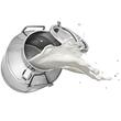 Bidon din inox pentru lapte sau miere, Capacitate 50 l, Manere duble