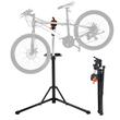 Suport pliabil service bicicleta, Rotativ, max 30 kg, Reglabil inaltime 1020-1600 mm, tava magnetica, Aluminiu