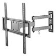 Suport TV 35 kg, Mobil, diagonala 32 - 55 inch, Standard VESA max 400 x 400 mm, Otel, Distanta perete 63-427 mm