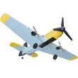 Avion cu telecomanda Glider BF109, 2.4 GHz, 2 x baterii 350 mAh, timp de operare 30 min, 325 x 375 x 100 mm, Giroscop stabilizator 6 axe