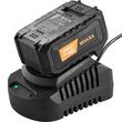 Rotopercutor SDS Plus Vevor 4.5J, 2 x baterii Li-Ion 4 Ah, 20V, 4300 bpm