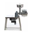 Storcator electric de rosii cu banc de lucru, Agrieuro AE-SM5 INOX , 600 W, 370 Kg/h, nr 5, motor cu inductie