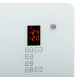 Convector electric sticla, Ecran LCD touch-screen, Telecomanda, 3 trepte de putere 750 / 1500 W, dimensiune 50 x 69.5 x 19.5 cm 