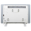 Convector electric sticla, Ecran LCD touch-screen, Telecomanda, 3 trepte de putere 750 / 1500 W, dimensiune 50 x 69.5 x 19.5 cm 
