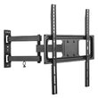 Suport TV 35 kg, Mobil, diagonala 32 - 55 inch, Standard VESA max 400 x 400 mm, Otel, Distanta perete 63-427 mm