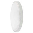 Plafoniera led rotunda, 24 W, lumina naturala 4000K, 2400 lm, dimensiune 295 x 55 mm, IP44, Alba