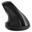 Mouse vertical Wireless, Rezoluție senzor 800/1200/1600 dpi, Negru, 5 butoane