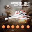 Avion cu telecomanda SU-27 Fighter, 2.4 GHz, 2 x baterii 300 mAh, timp de operare 15 min, 420 x 335 x 125 mm, Giroscop stabilizator 6 axe, Raza 200 m