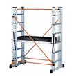 Schela mobila multifunctionala Svelt Target+, max 150 kg, 4.5 m, Aluminiu 