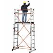 Schela mobila multifunctionala Svelt Target+, max 150 kg, 4.5 m, Aluminiu 