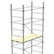 Schela mobila cu doua platforme Marchetti Aeus, max 150 kg, 4 m, Aluminiu