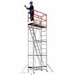 Schela mobila multifunctionala Svelt Cervino, max 150 kg, 492 cm, Otel