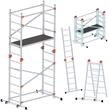 Schela mobila multifunctionala GIERRE Fast&Lock 200, max 150 kg, 4 m, Aluminiu