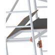 Schela mobila cu platforma GIERRE Fast&Lock 400, max 150 kg, inaltime de lucru 4m, Aluminiu