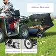 Masina pentru maturat gazon, atasabila ATV sau tractoras,  Latime de lucru 108 cm, cos colectare 200 l, Inaltime reglabila